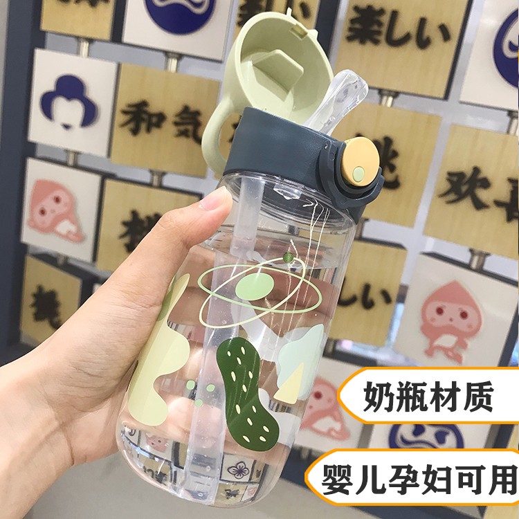厂家直销新款儿童吸管塑料杯480ML婴儿孕妇可用 详情2