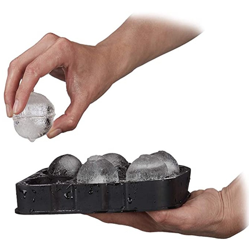 Silicone Hole Ice Maker Round Square Ice Film full figure