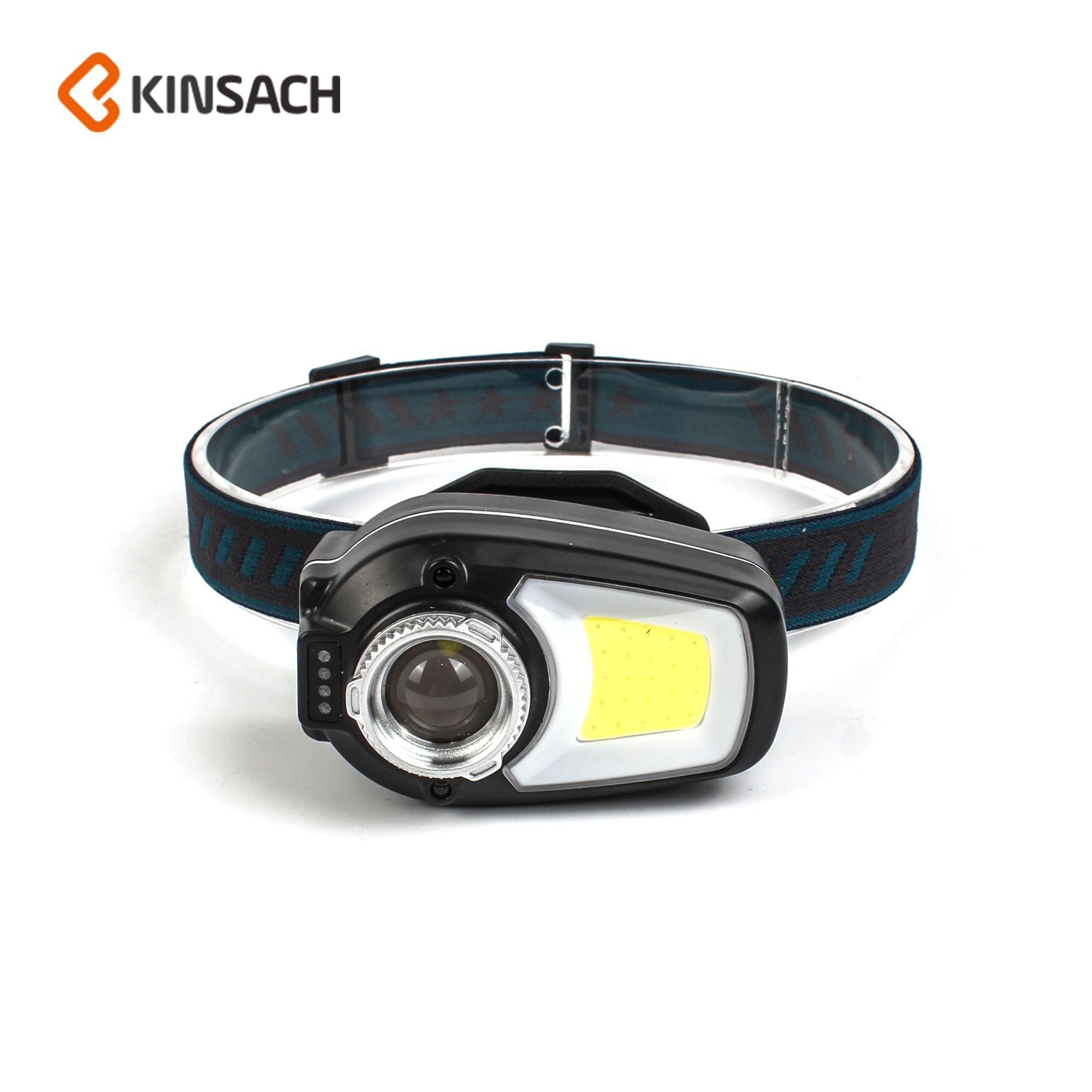 5LED lightweight night ride running headlamp USB charging headlamp mini outdoor night fishing headlamp
