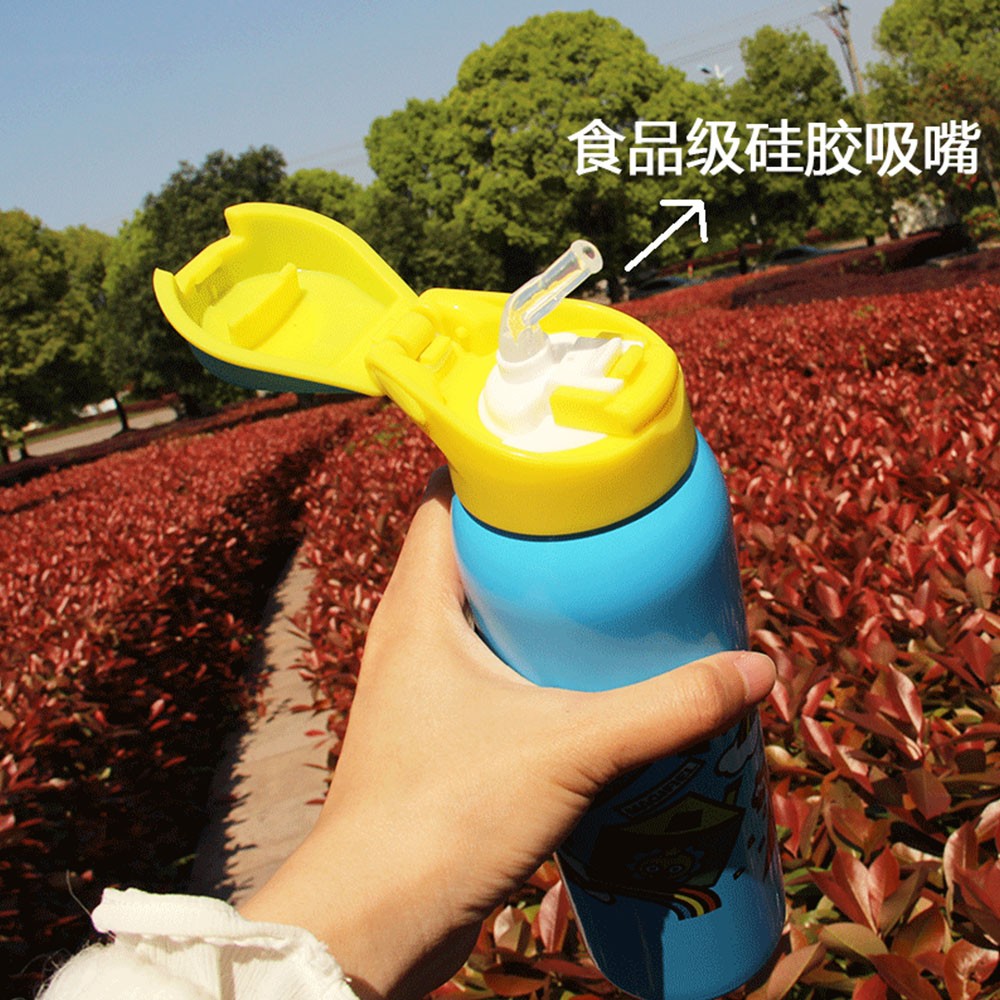 厂家直销新款儿童保温杯内304外210   /500ML  详情图5