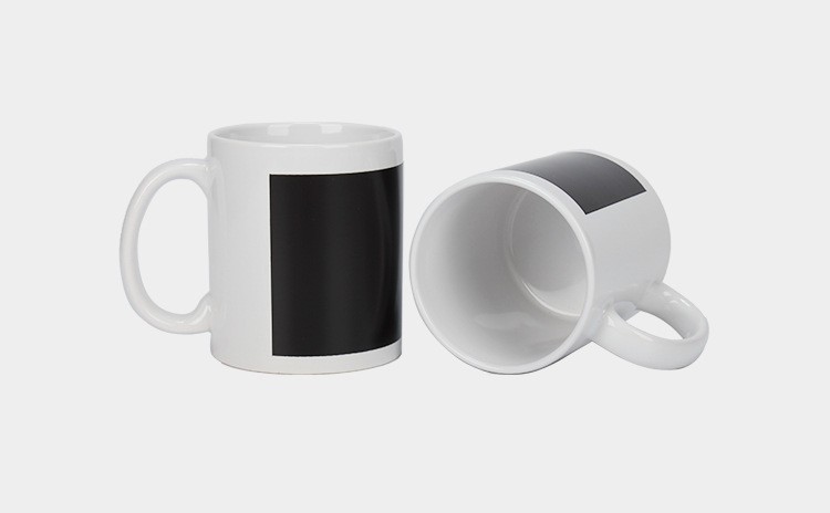 Personalized diy heat transfer cups, blank coating cups, white partial color-changing cups wholesale detail image 6