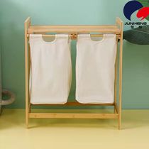 Bamboo laundry basket dirty clothes basket dirty clothes cloth storage ins bathroom clothes storage basket dirty clothes basket