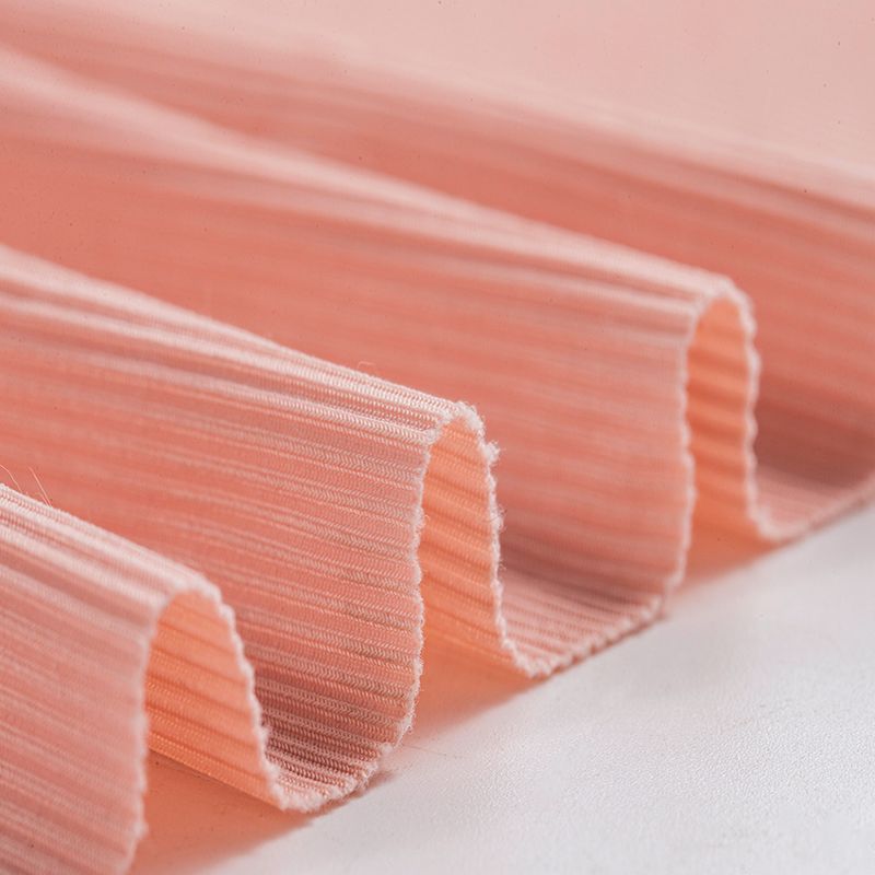 100D+30D2*2 customizable ribbed ice silk, lustrous, friendly, comfortable, soft, cool, breathable Lycra fabric, elastic drape, wide-leg pants, home wear, top, ribbed knitted fabric, pajamas, casual fabric Item Picture