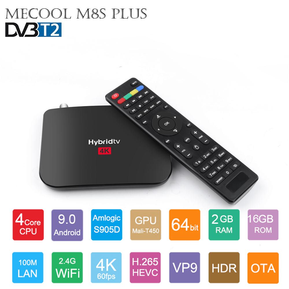 MECOOL M8S PLUS TV box Android 9.0 Amlogic S905X2 Exports of foreign trade