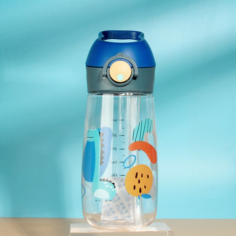 厂家直销新款儿童吸管塑料杯480ML婴儿孕妇可用 