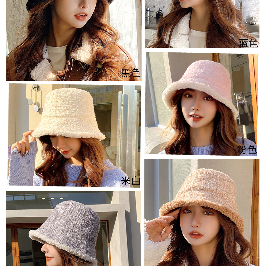 Two-tone Benny fisherman hat full figure