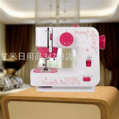 家用功能型缝纫机12线迹电动台式带锁边缝纫机细节图