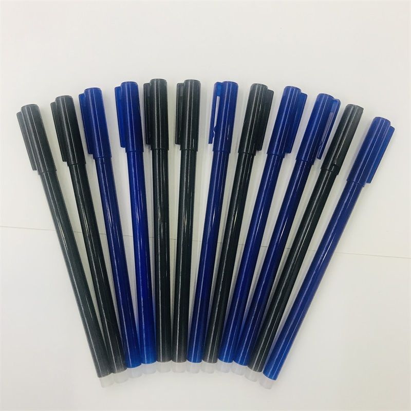 Friction Erasable pen 0.5mm needle crystal blue black heat erasable magic erasable neutral pen for primary school students