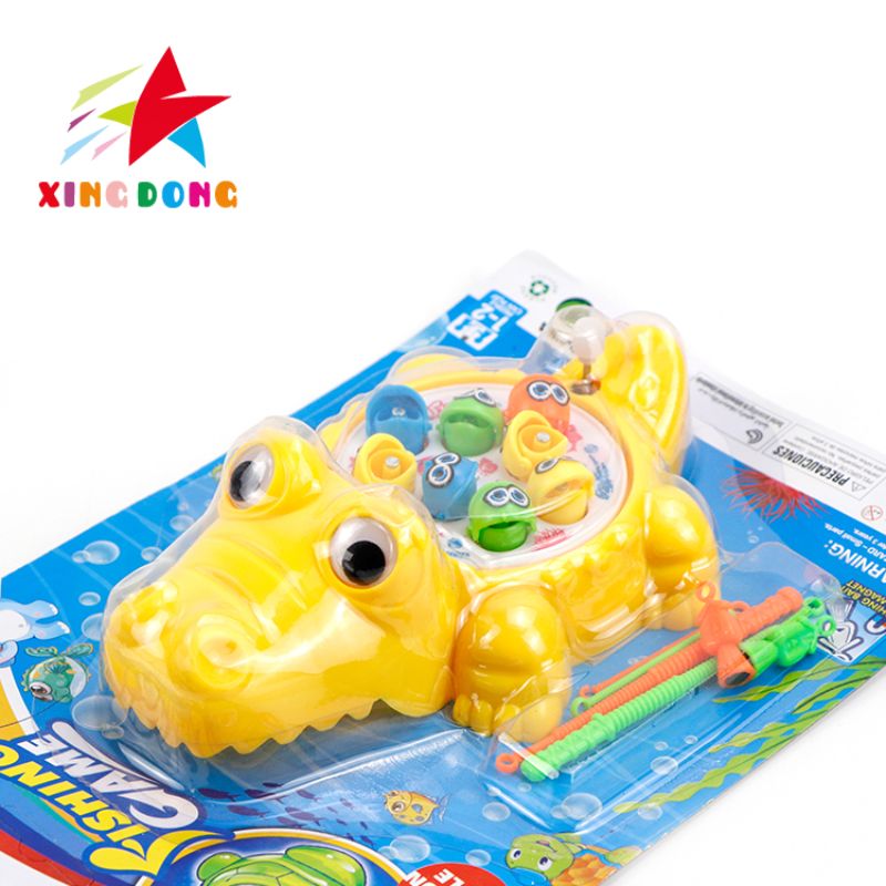 Children's cartoon frog prince, magnetic play, water chain, fishing toys, children's intelligence, early education, brain-stimulating Specification image