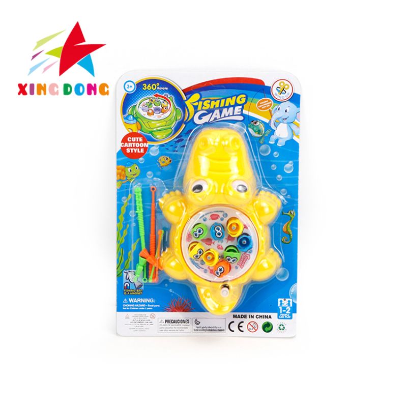 Niños dibujos animados cocodrilo magnetic water spick pesca juguetes para niños puzzle early learning brain