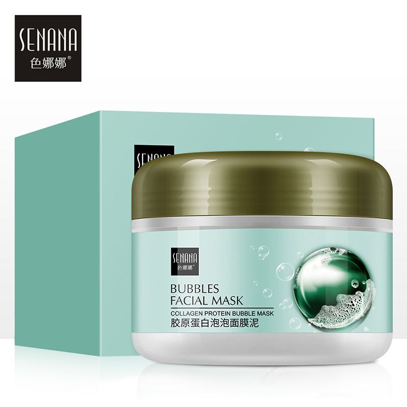 Senana Collagen Bubble Mask Mud Hydrating Mask Moisturizing deep cleansing skin care products