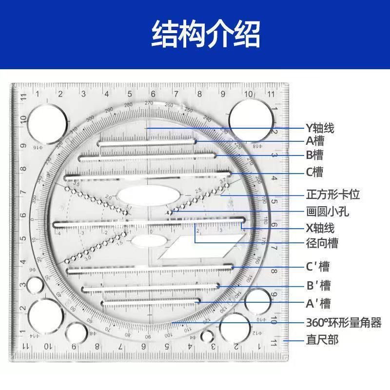 多功能尺子产品图