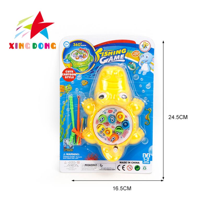 Children's cartoon crocodile magnetic water play and fishing toys, children's intelligence and early education, brain-stimulating details Picture
