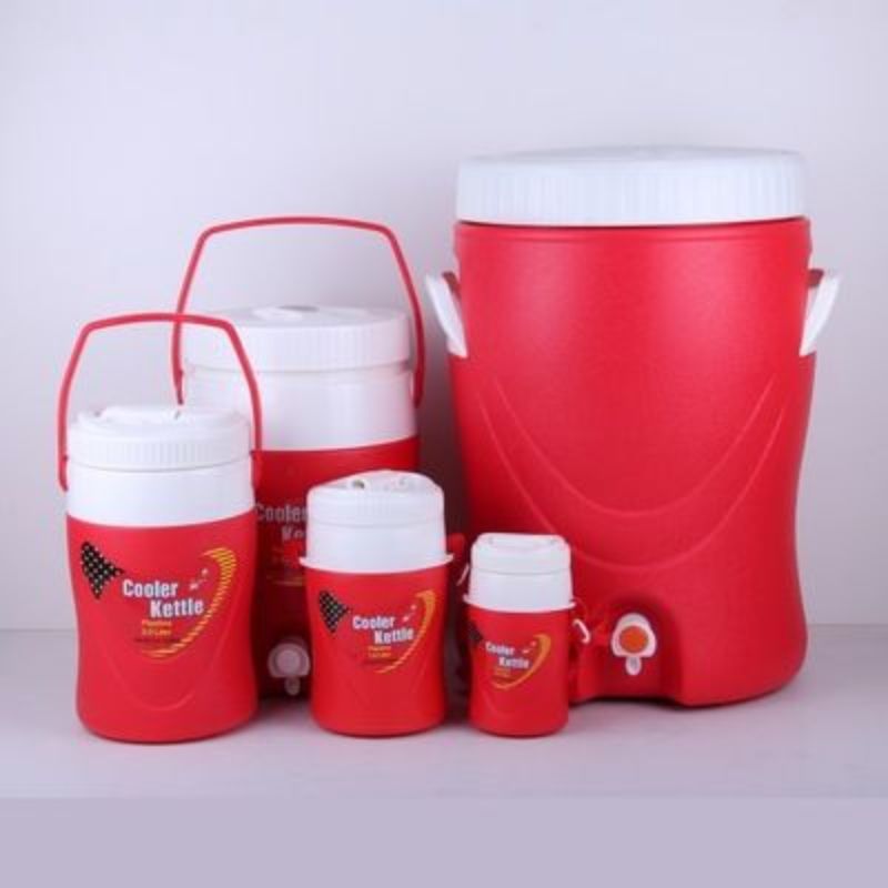 Five-Piece Cold Water Bucket Set, Brand New Material, Odorless, Full-Capacity, Multi-Functional, Red And Blue Available (Separable) details Picture