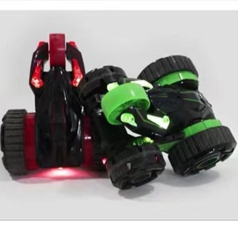 Supply of Meiqibao five-wheel stunt car, six-channel transformable dump truck, children's toys, boys' and girls' remote control car models Item Picture