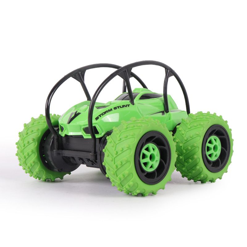 Children's electric toy cars, four-wheel rolling stunts, dump trucks, off-road remote control cars, gifts for boys aged 3 to 6 Application Scenario