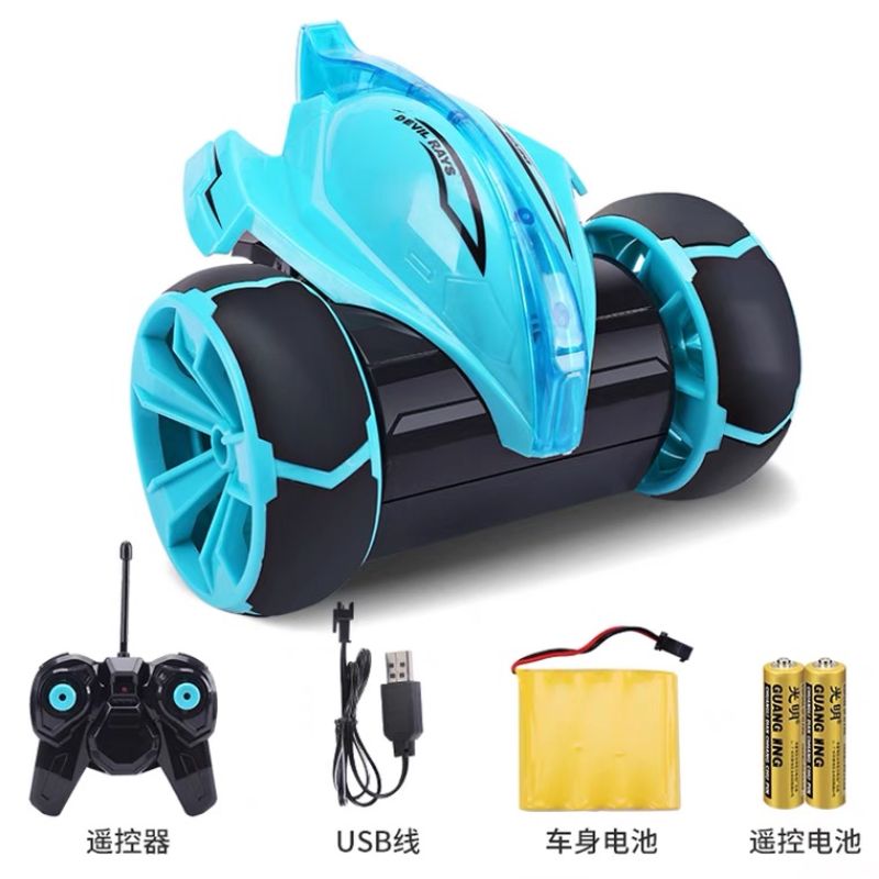 Devil rays cool stunt car handle control remoto inalámbrico dumper spinning jump day juguetes para niños nueva llegada Application Scenario