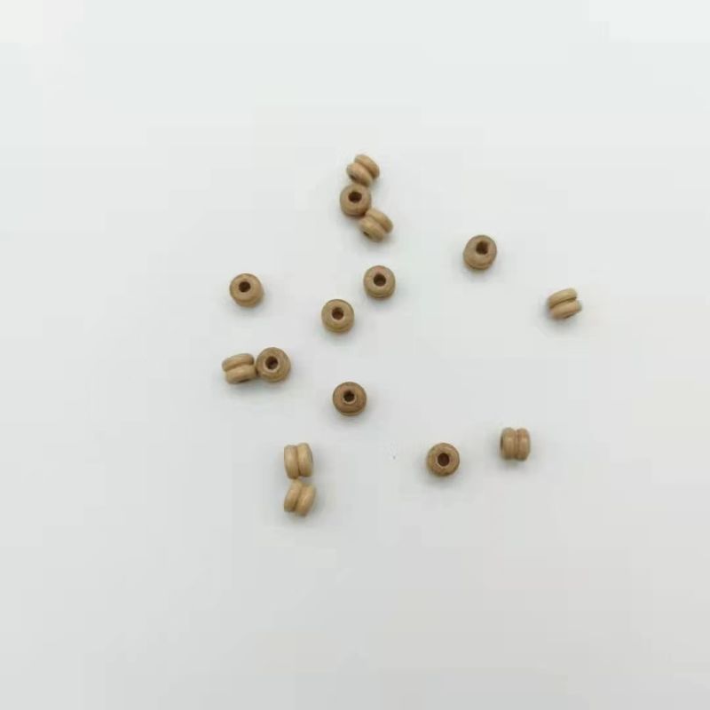 DIY散珠串珠木珠5*6两节木珠