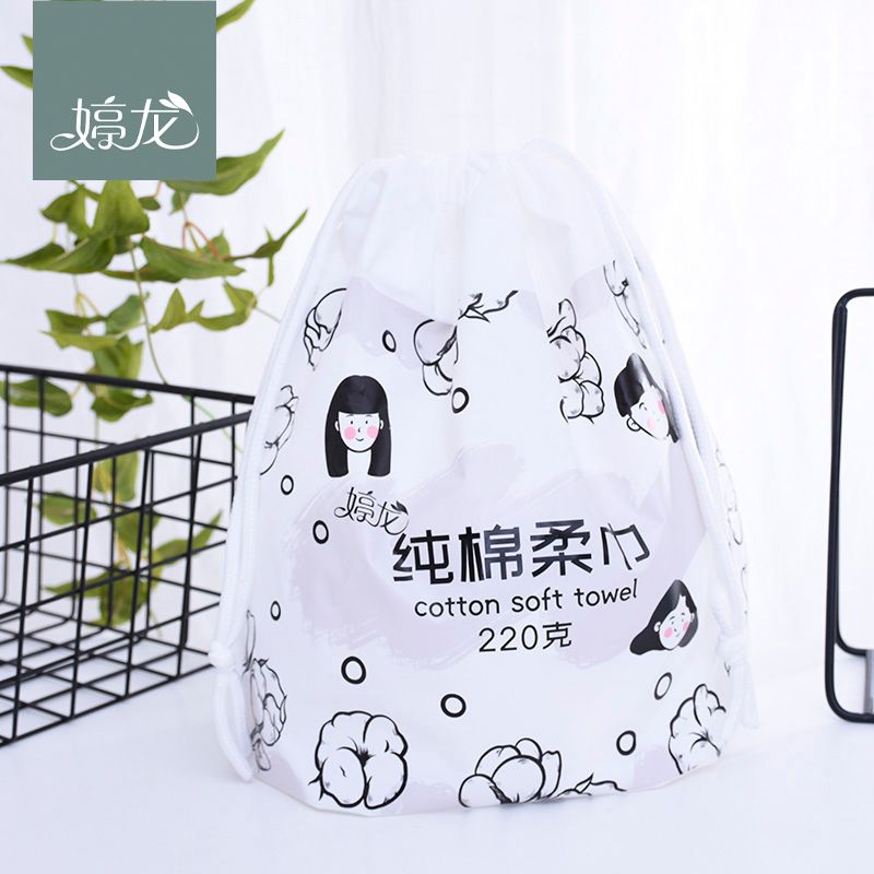 婷龙棉柔巾加厚珍珠纹秒杀特卖款一次性洗脸毛巾220克详情10