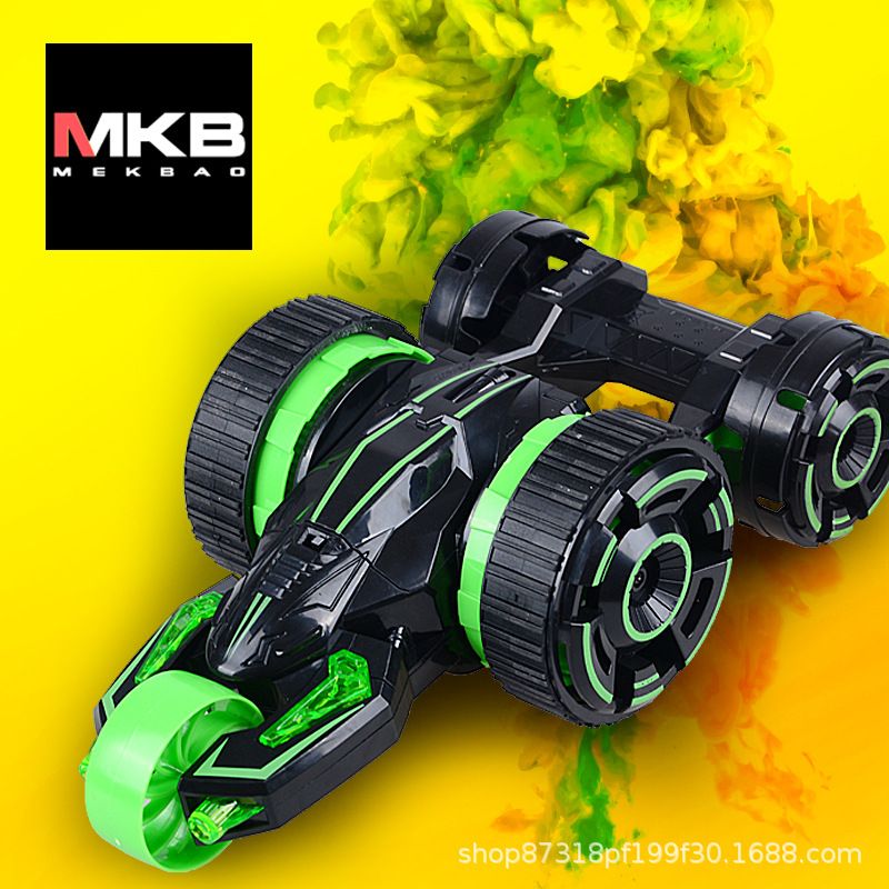 Supply of Meiqibao five-wheel stunt car, six-channel transformable dump truck, children's toys, boys' and girls' remote control car models Specification image