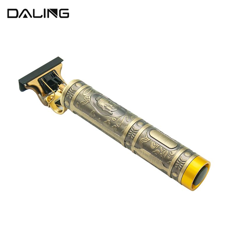 Darling DALING-1303 tallado cortador de cabeza cortador de pelo eléctrico cortador de cabeza de aceite cortador de cabeza afeitadora artefactos eléctricos pusher grabado corte corte de pelo blanco corte de pelo chapado en oro cabeza de buda comercio exterior al por mayor Item Picture