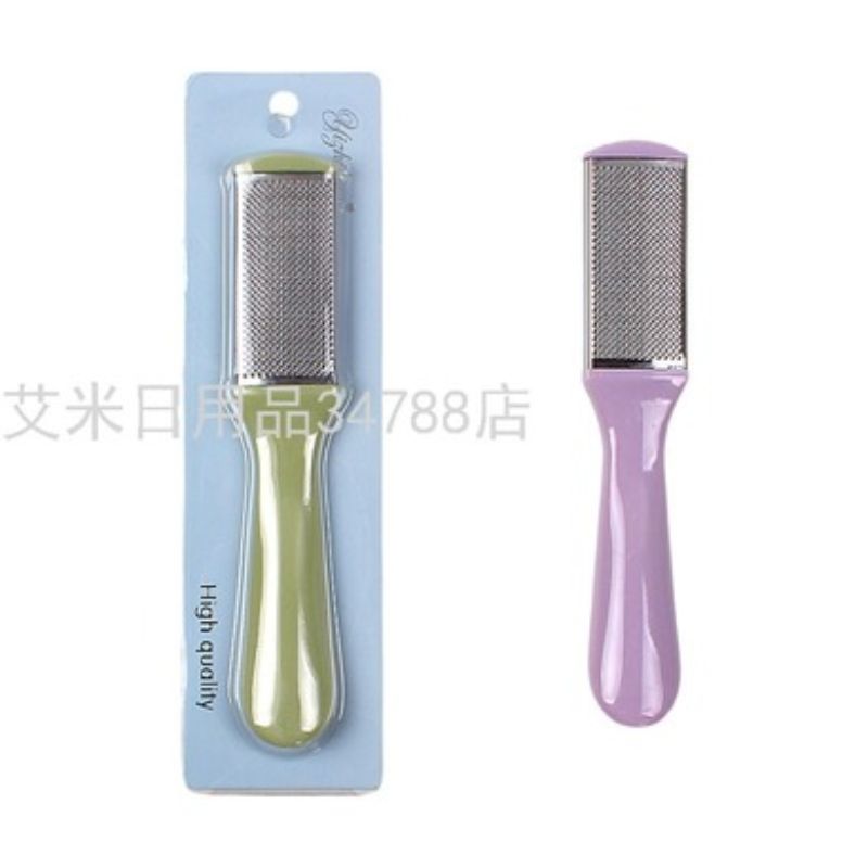Foot sharpening stone to remove dead skin calluses Pedicure knife to remove dead skin calluses on the sole of the foot