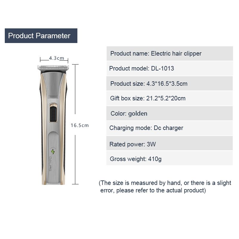 Darling DALING-1013 cortador de pelo eléctrico pusher eléctrico recargable adulto bebé niños tijeras de corte de pelo silencioso cuchilla de afeitar de pelo eléctrico comercio exterior al por mayor Application Scenario