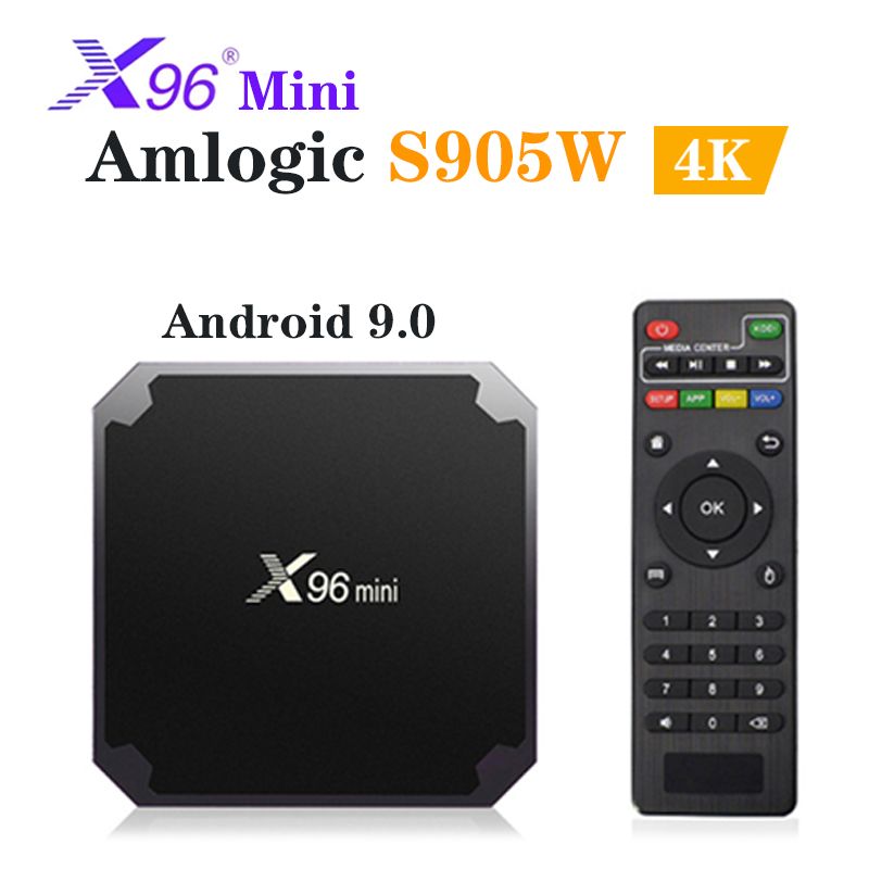X96 mini TV set top box Android 9.0 4Kbluetooth Amlogic S905W tv box