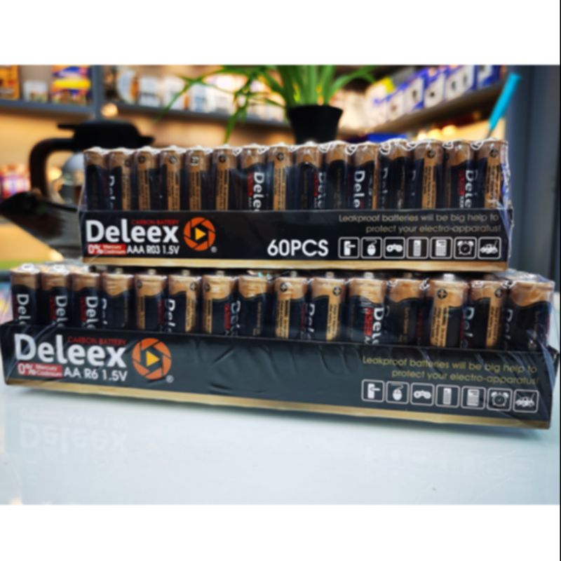Deleex 碳性简装AAA 7号电池 详情图