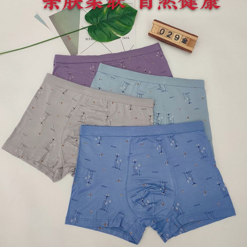 Men's Single Pair 3D Underwear 029 details Picture