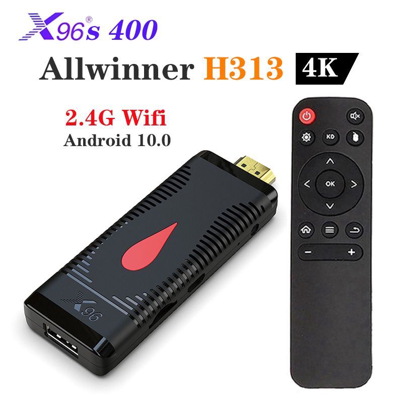 X96 S400 TV BOX Allwinner H313 4k bluetooth Android10.0 tv set top box