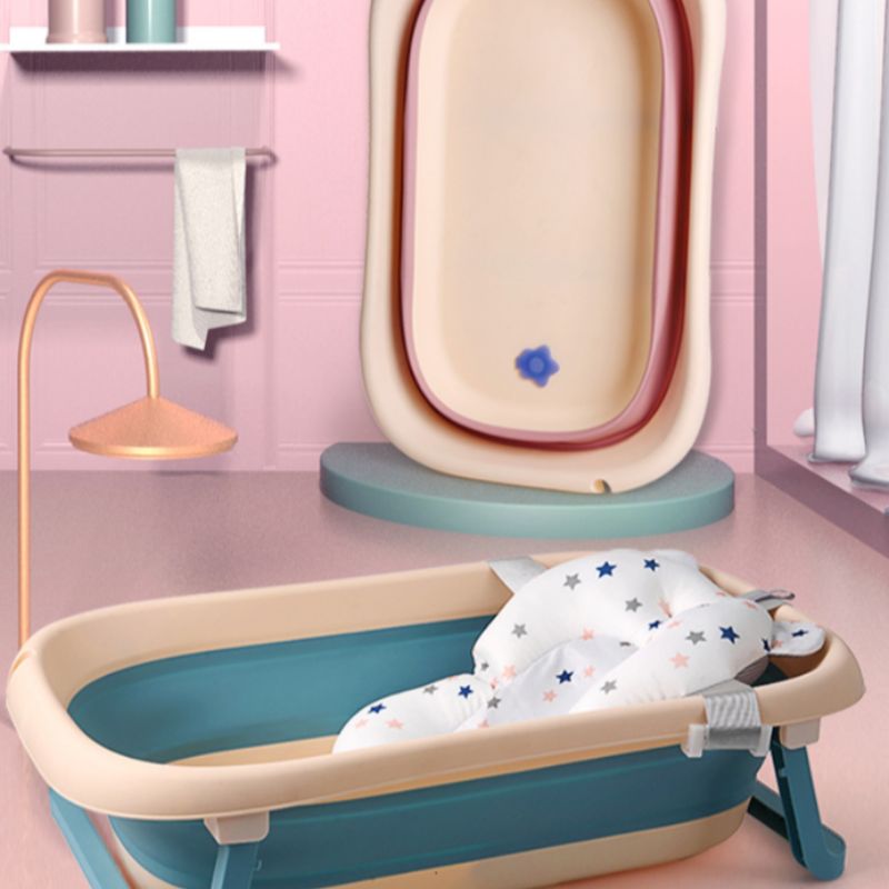 MK2038宝宝折叠洗澡盆儿童加厚大号可坐躺沐浴盆家用新生婴儿泡澡缸小孩详情图1