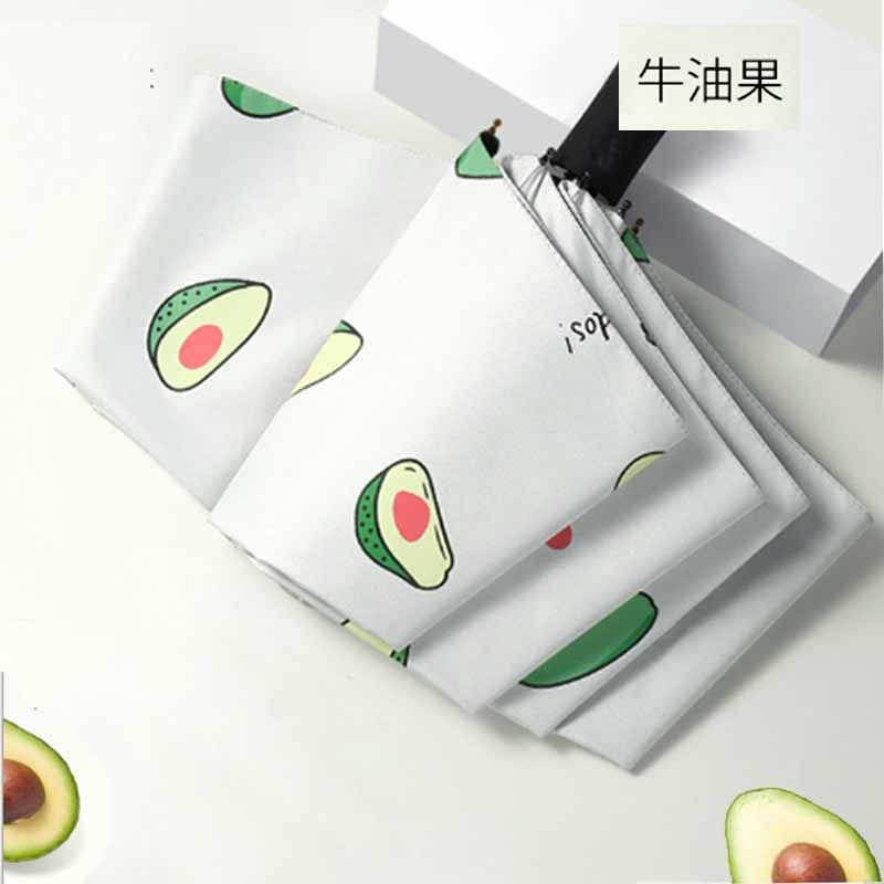Yiwu Good Goods Fun Fruit Umbrella, Folding umbrella, Sun umbrella 9819 inside Specification image