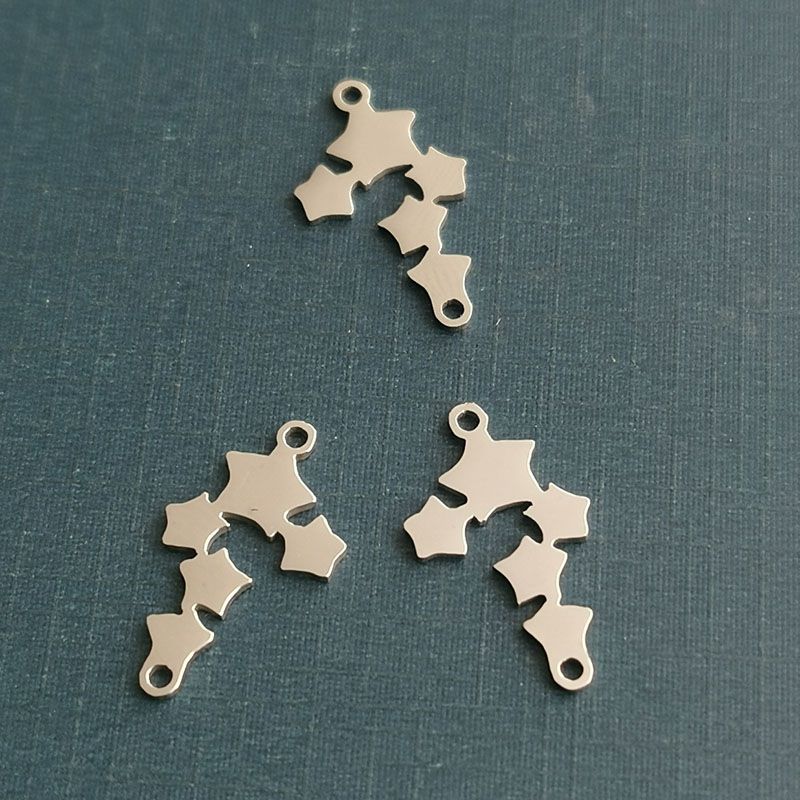 Star little pendant manufacturers new direct sales retro titanium steel pendant accessories pendant accessories wholesale