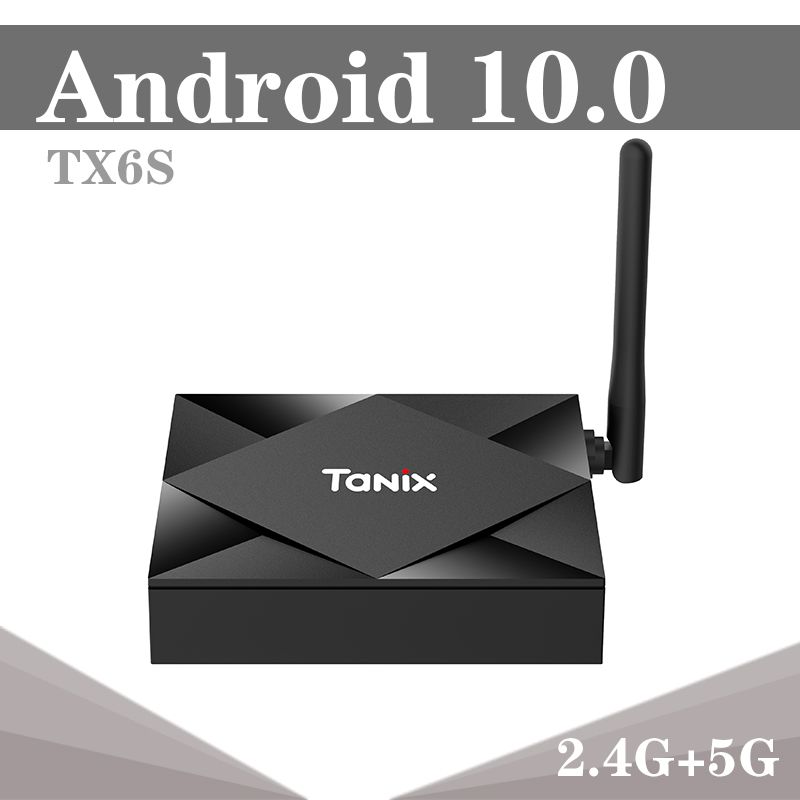 Smart TV Box Android 10 Tanix TX6S 4GB 32GB/64GB 8K x 4K 1080P Media Player H616 Quad Core CPU TX 6S Android 10.0 Set Top Box thumbnail