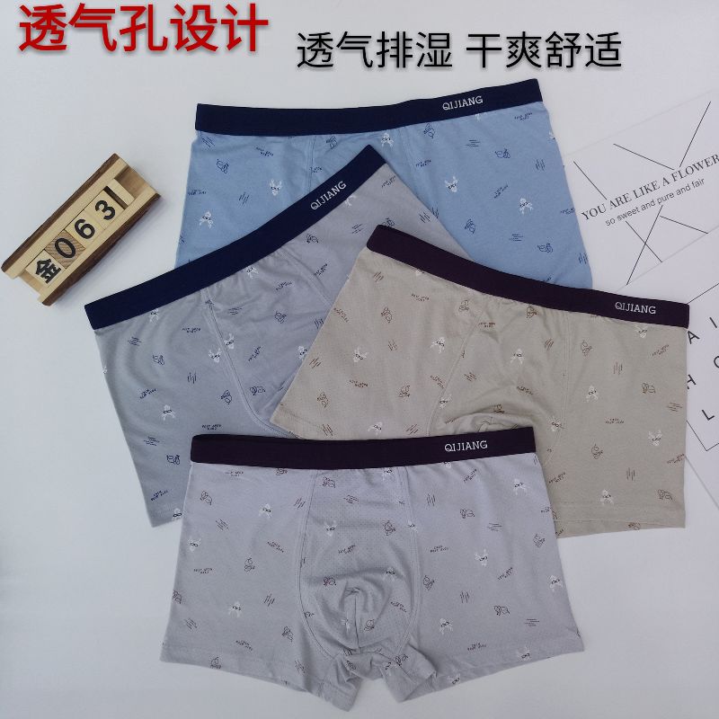 Men's Single Pair 3D Underwear 063 details Picture