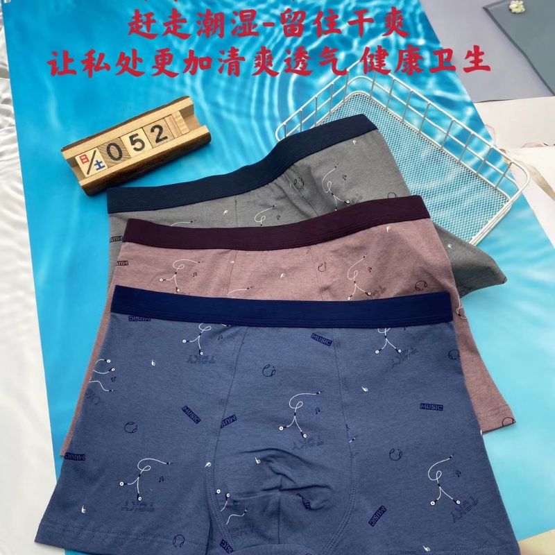 Men's Single Pair 3D Underwear 052 Specification drawing