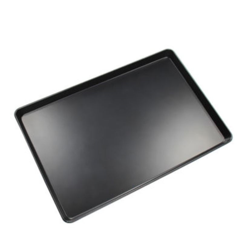 Aluminum tray for small delivery of pizza, baked bread and cakes, rectangular 60*40, commercial oven shelf baking tray details Picture