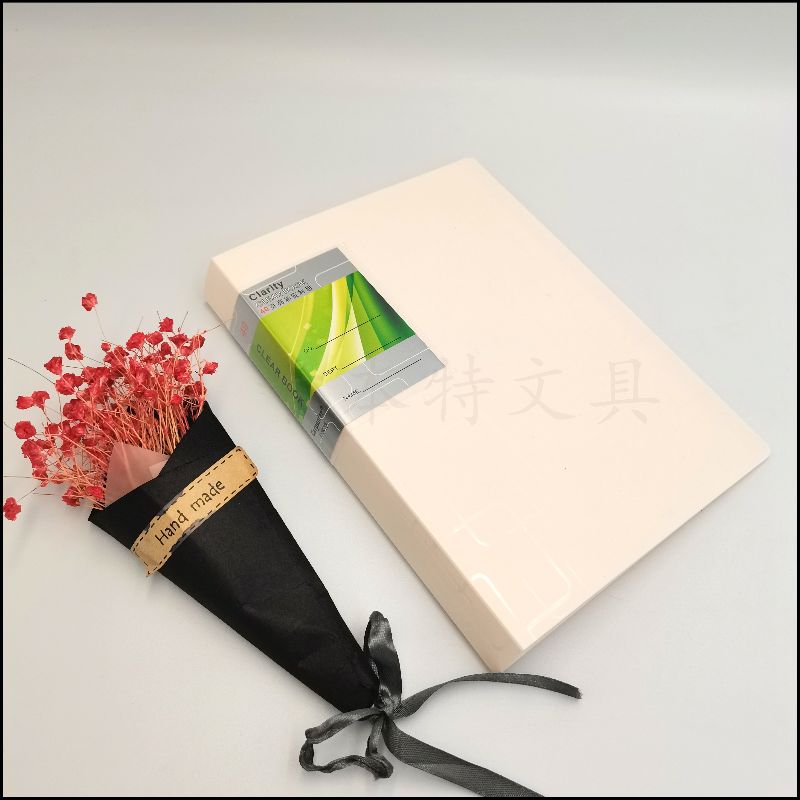 New circular pattern A500 page information book, office ticket storage book, factory direct sales, document classification book, insert book