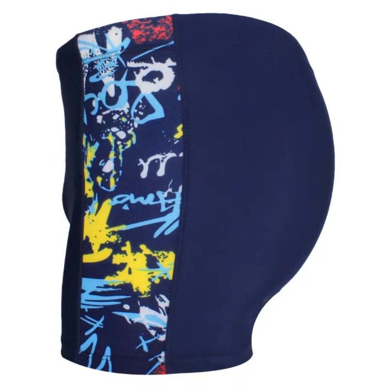 Swim Shorts Male Adult Loose Square Angle Anti-Embarrassment Swimsuit Hot Spring Men's Shorts Beach Pants Set 5