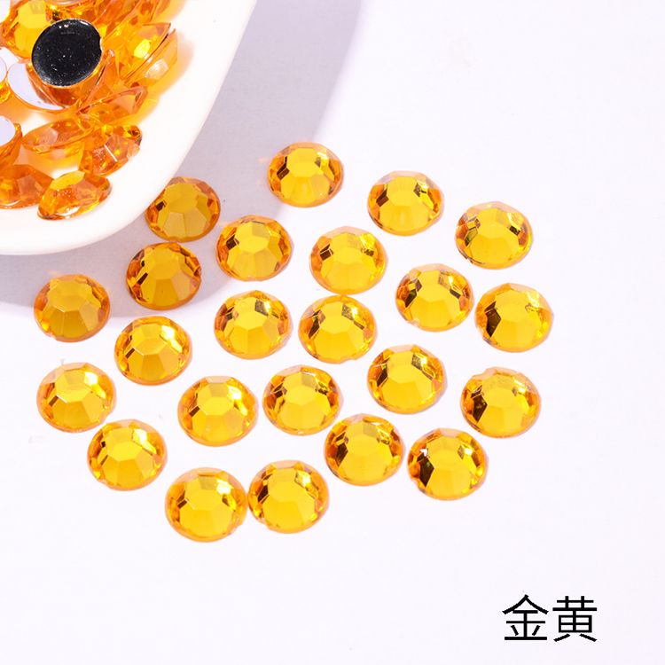 亚克力钻树脂钻纽扣产品图