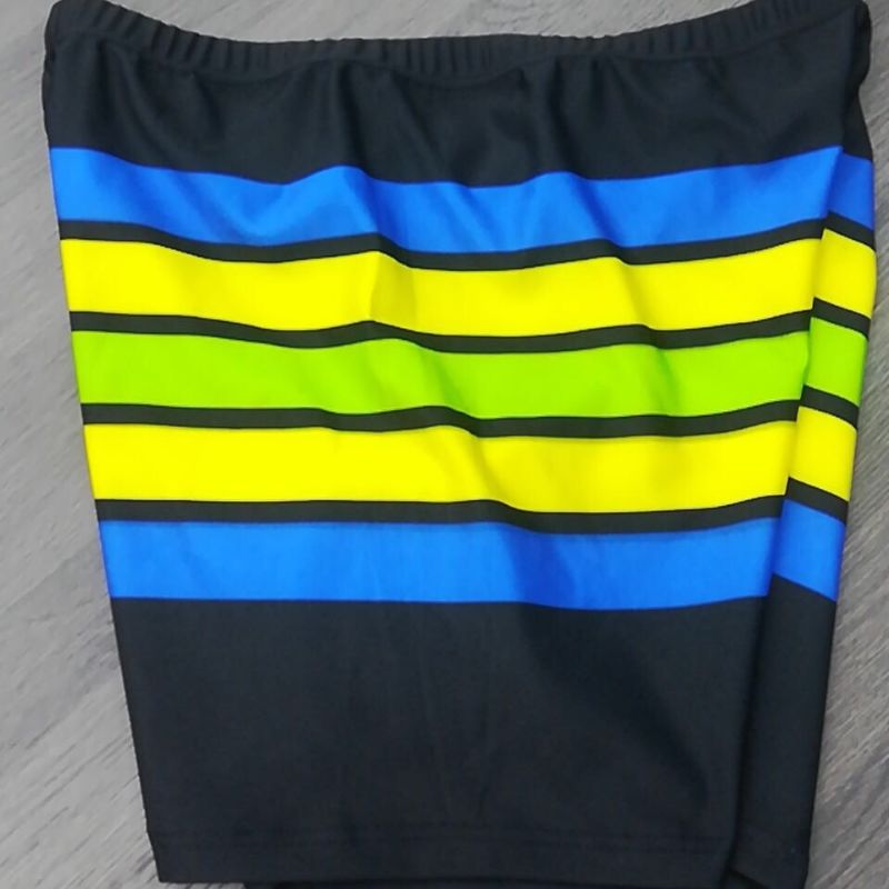Swim Trunks Male Adult Loose Square Angle Anti-Embarrassment Swimsuit Hot Spring Men's Shorts Beach Pants Set 3 Specification drawing