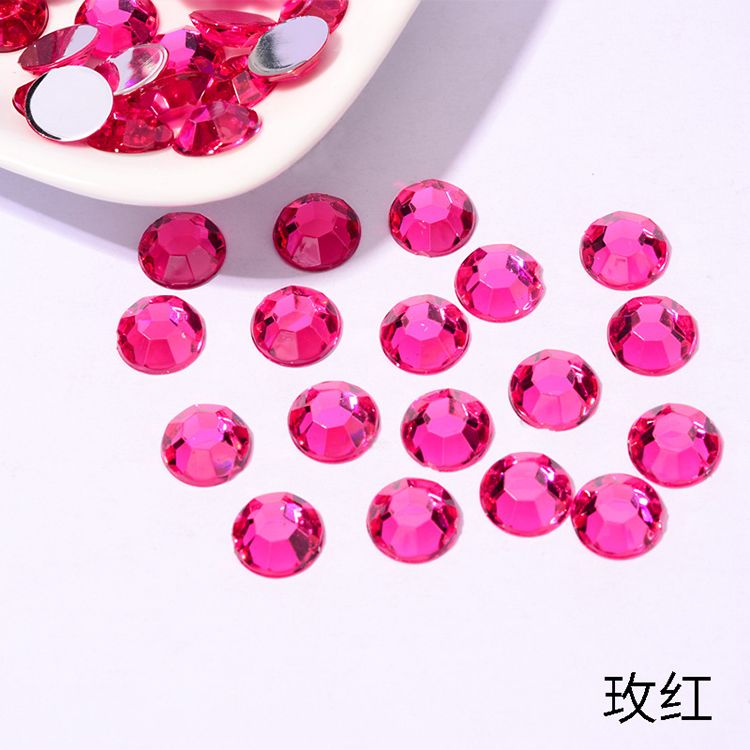 亚克力钻树脂钻纽扣细节图