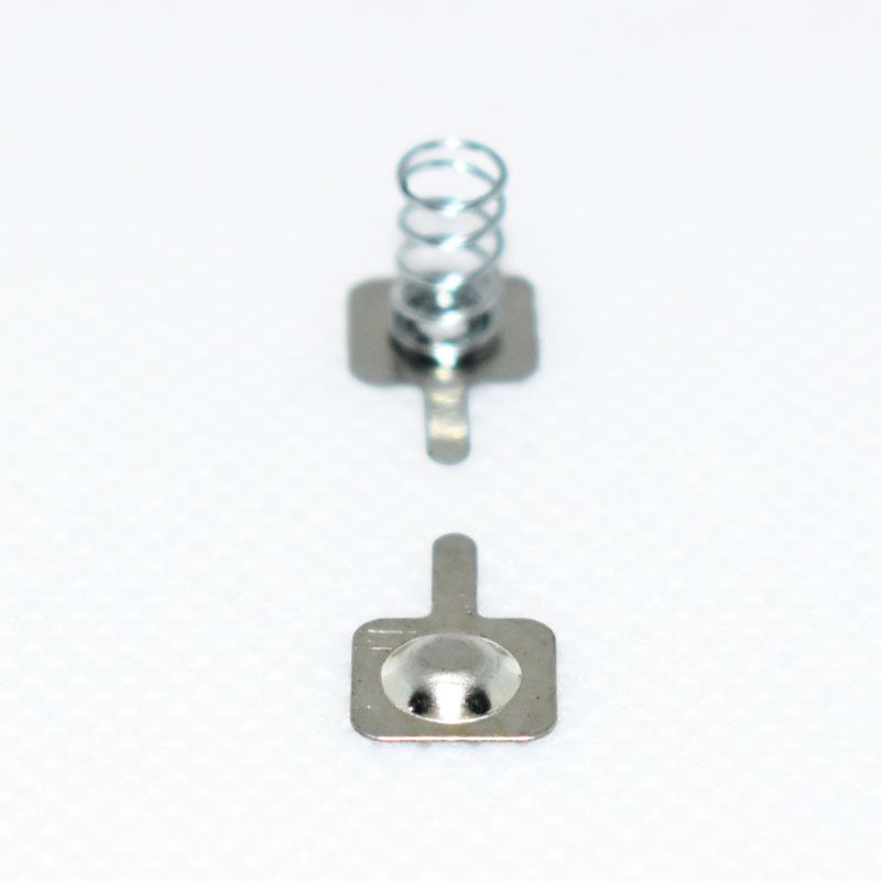 现货供应5号7号电池弹簧片 8.8*7.8电池正负极接触片导电片