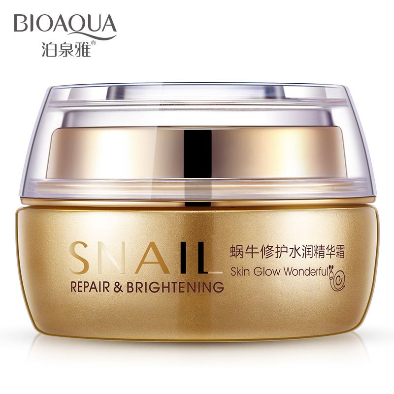 Poquanya Snail Hydrating Essence Cream Moisturizing moisturizing pore narrowing Oil control Brightening skin repair essence cream