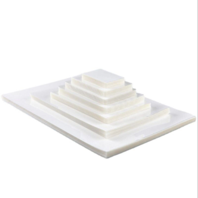 Foot silk plastic sealing film, A4 card protection film, plastic sealing machine, over-plastic film, a4 paper photo protection film, A3 photo over-adhesive film, 6 inches