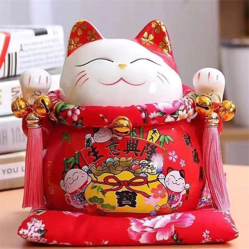 South Tai Golden red piggy bank opening gift furniture living room creative products