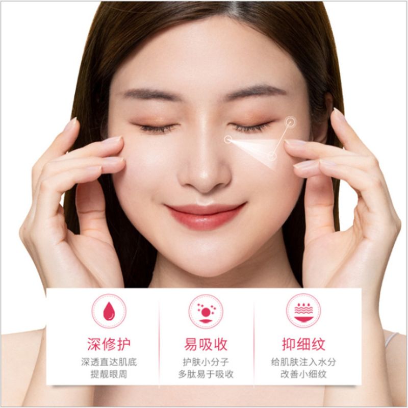 Boquanya Peach Hexapeptide Eye Mask Hydrates, moisturizes and improves the skin around the eyes. Moisturizing Eye Mask Patch Application Scenario