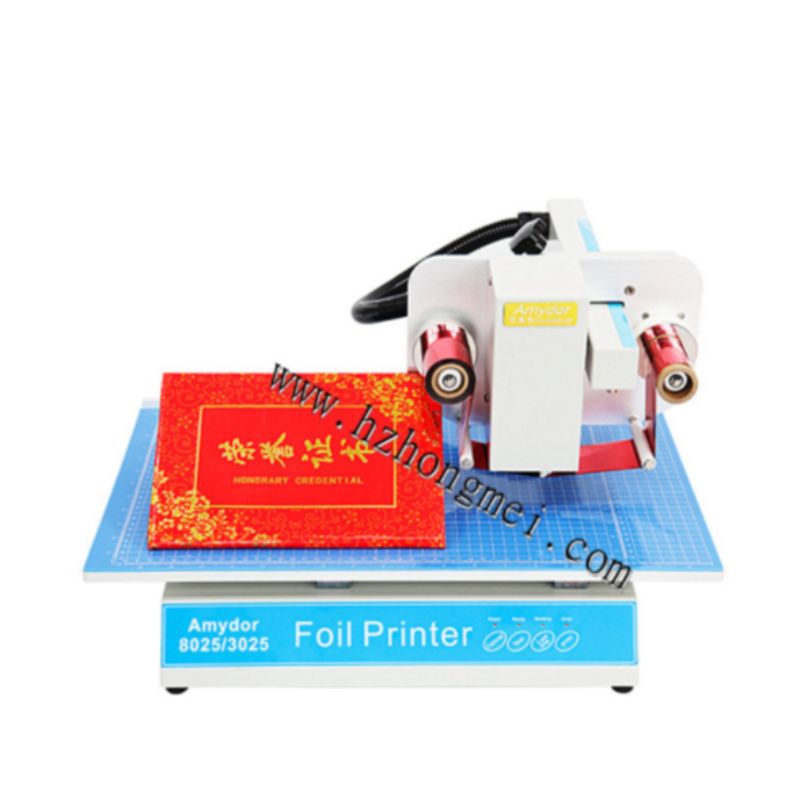 8025 Digital plateless hot stamping machine, card-making hot stamping machine, automatic hot stamping machine, hot stamping machine equipment Application Scenario