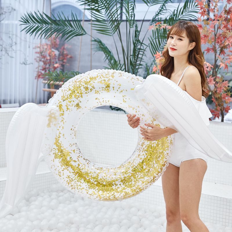 大人泳圈细节图